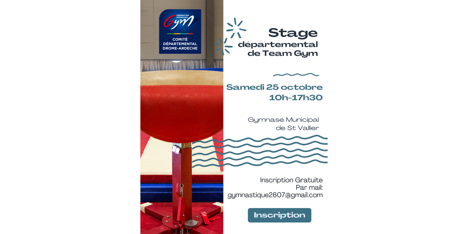 Stage départemental TeamGym