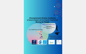 Compétition bi-départementale GAF à Bourg de Péage