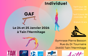 Compétition Départementale GAF Indivs