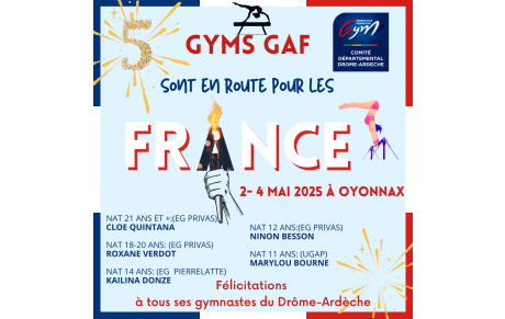 5 QUALIF FRANCE GAF