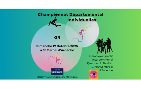 Championnat Départemental GR Indivs
